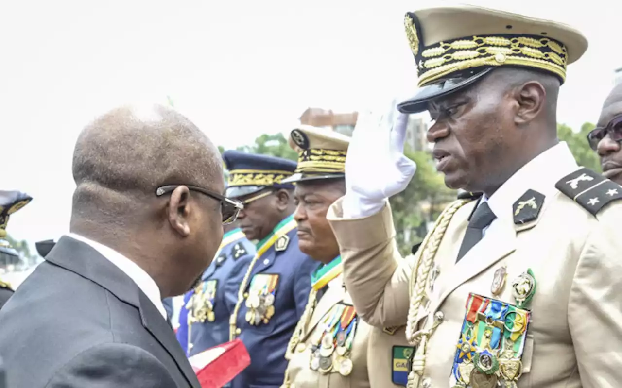 Gabon coup leader to be sworn in as 'transitional president'