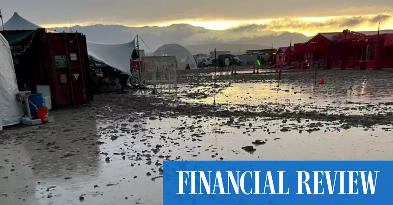 In the mud with Aussies stranded at Burning Man