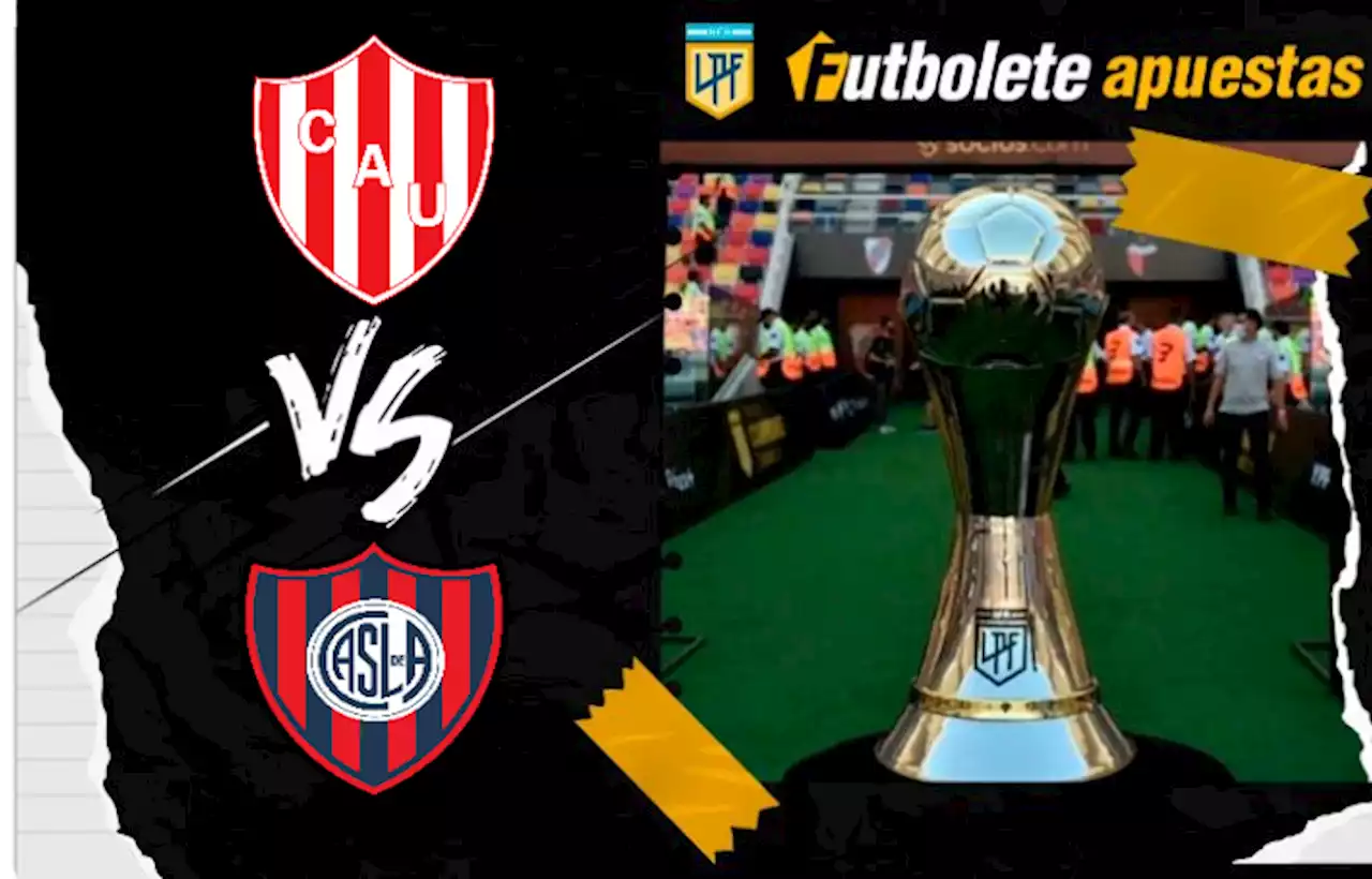 Pronóstico Unión de Santa Fe vs. San Lorenzo, Copa de la liga Argentina