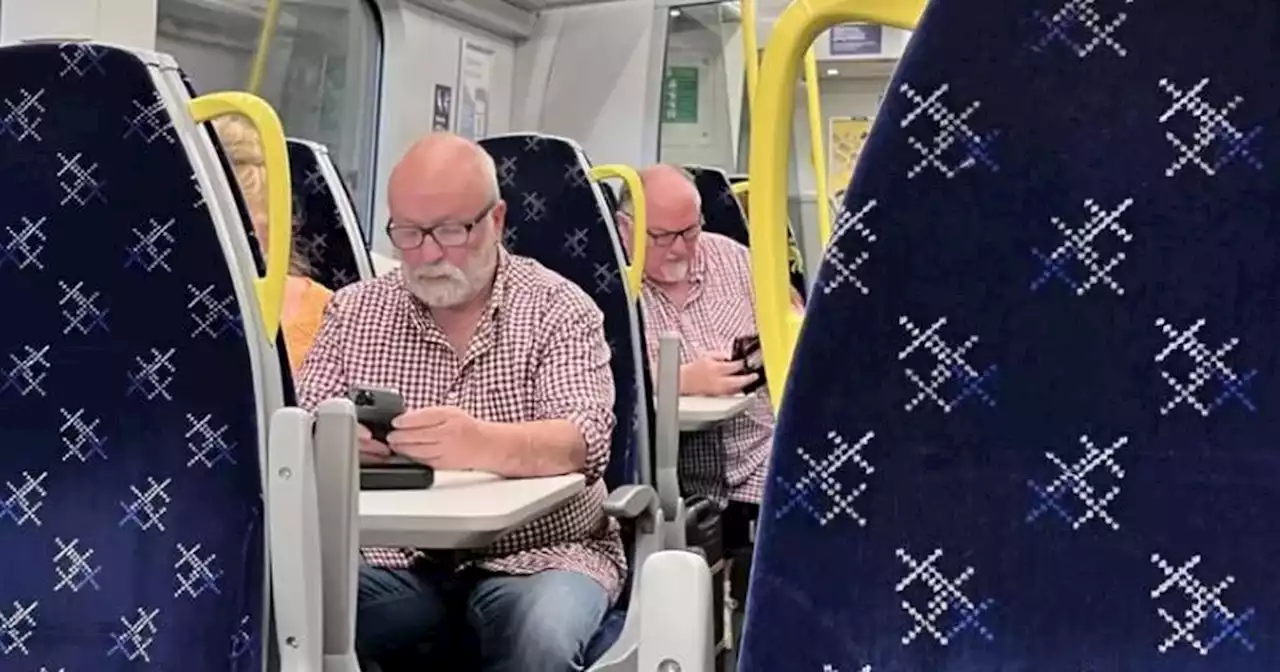 Picture of ScotRail doppelgangers leaves social media users in stitches