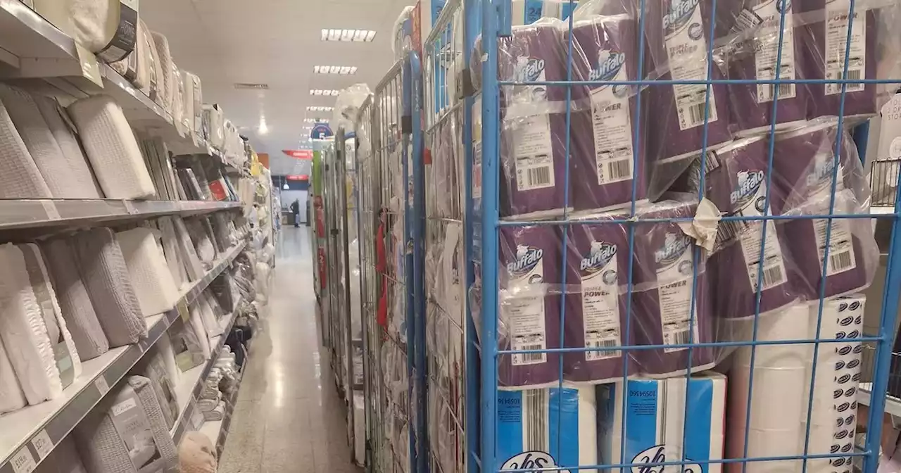 Wheelchair-users 'hate' shopping at Glasgow store with cages parked in aisles