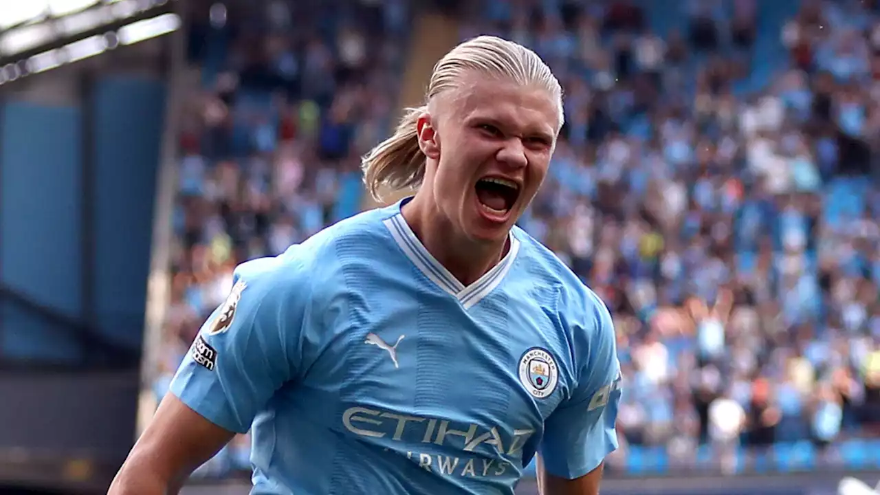 Erling Haaland doesn't miss! Man City goal machine gifts 175 boxes of football kit to children in his hometown in Norway