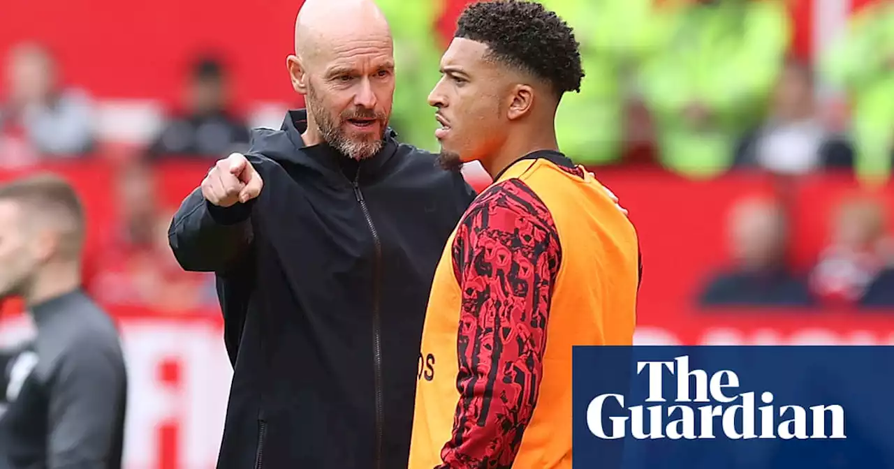 Manchester United back Erik ten Hag as tensions build with Jadon Sancho