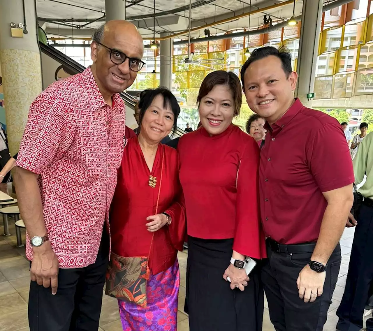 MP Zaqy welcomes President-elect Tharman to Marsiling constituency