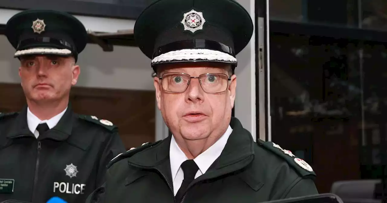 PSNI chief constable Simon Byrne resigns ‘with immediate effect’