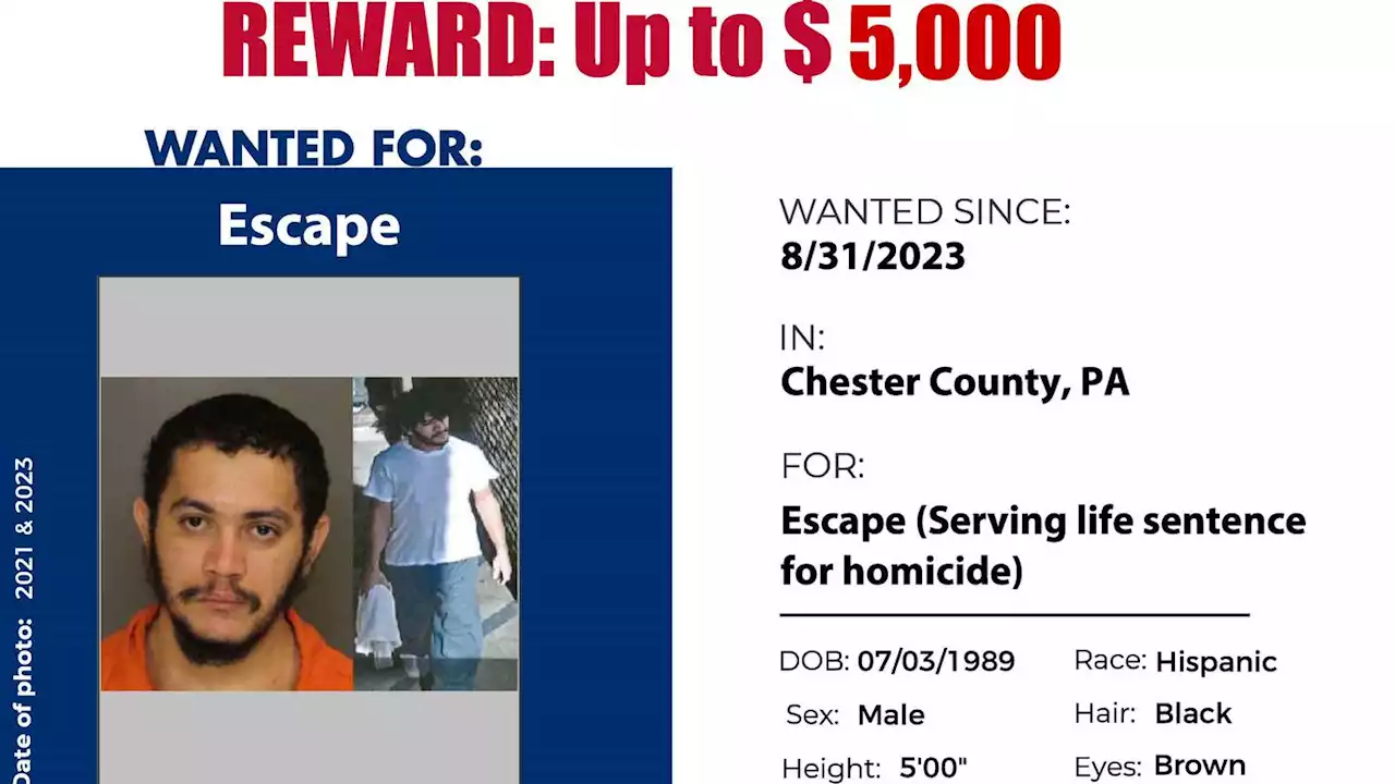 Killer who escaped Pennsylvania prison spotted nearby on cameras