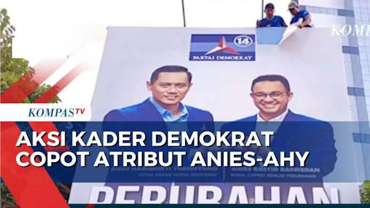 Kader Demokrat di Sejumlah Daerah Ramai-Ramai Copot Atribut Anies-AHY