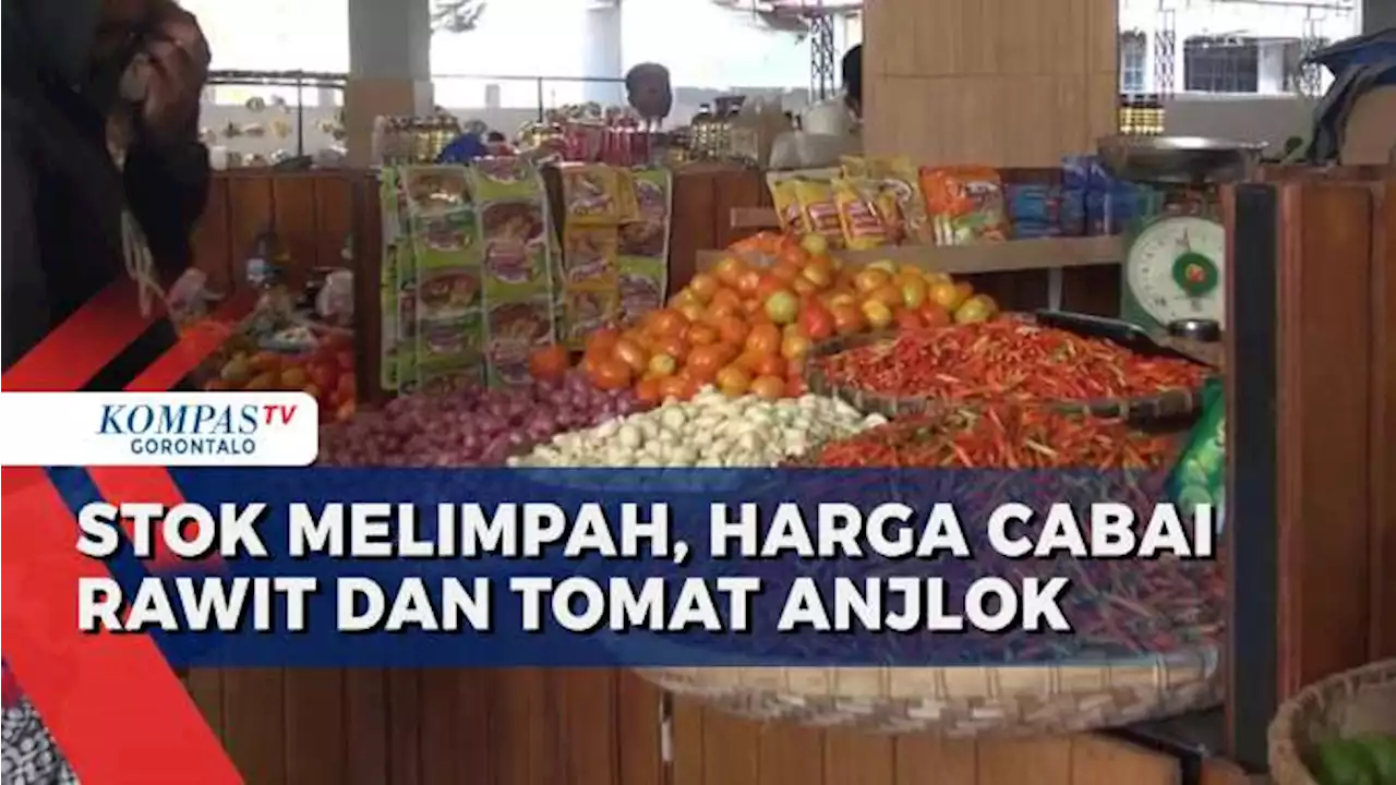 Stok Melimpah, Harga Cabai Rawit dan Tomat Anjlok