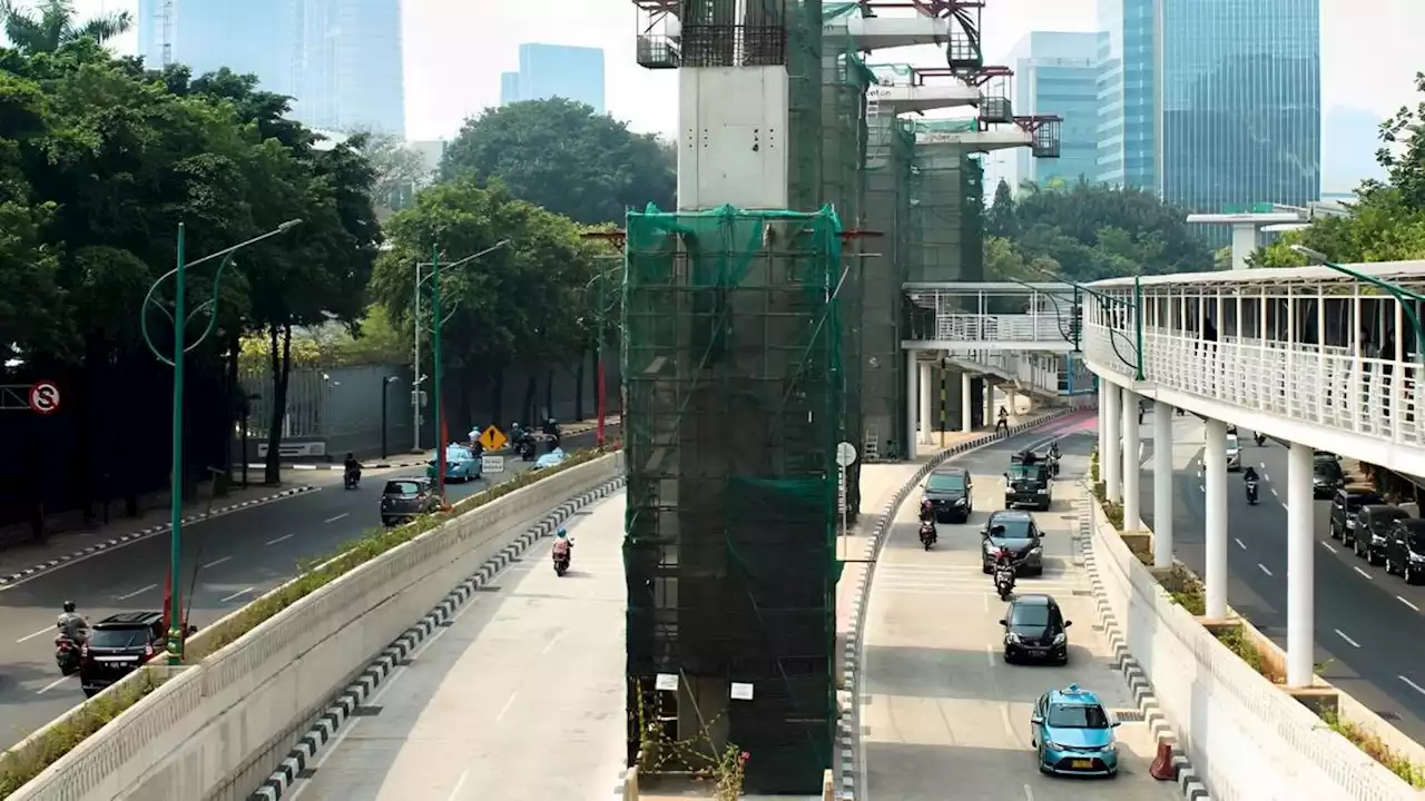 Berstandar AS, Beton Penopang LRT Jabodebek Diklaim Punya Umur Panjang