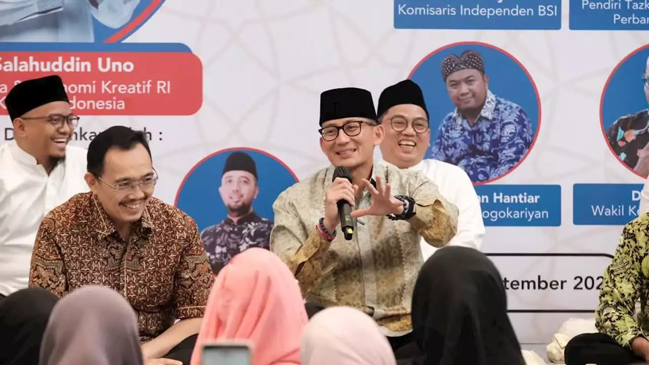 Sandiaga Dukung Pengembangan UMKM Berbasis Masjid di OK OCE Economic Sharia Talks