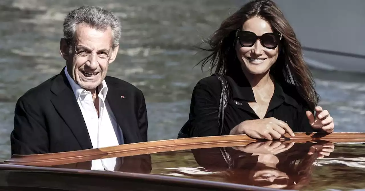 En photos, Nicolas Sarkozy et Carla Bruni, deux amoureux à Venise