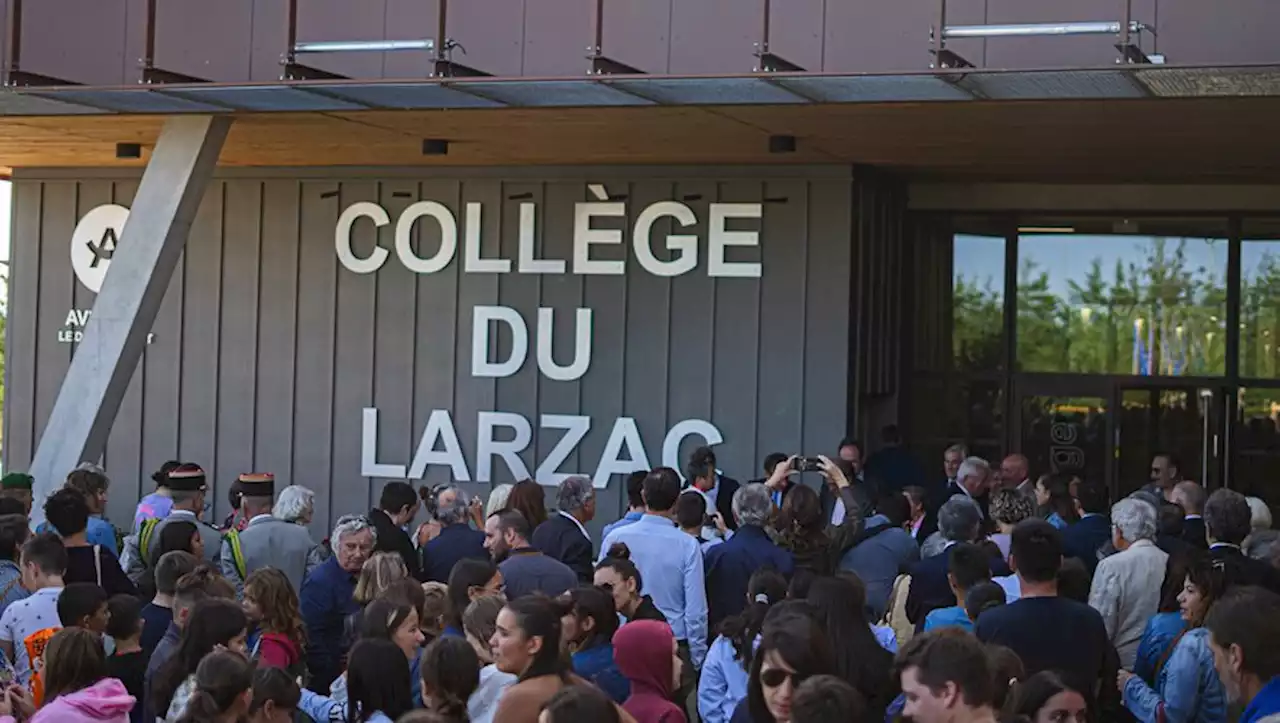 Le collège du Larzac a accueilli ses premiers élèves à La Cavalerie