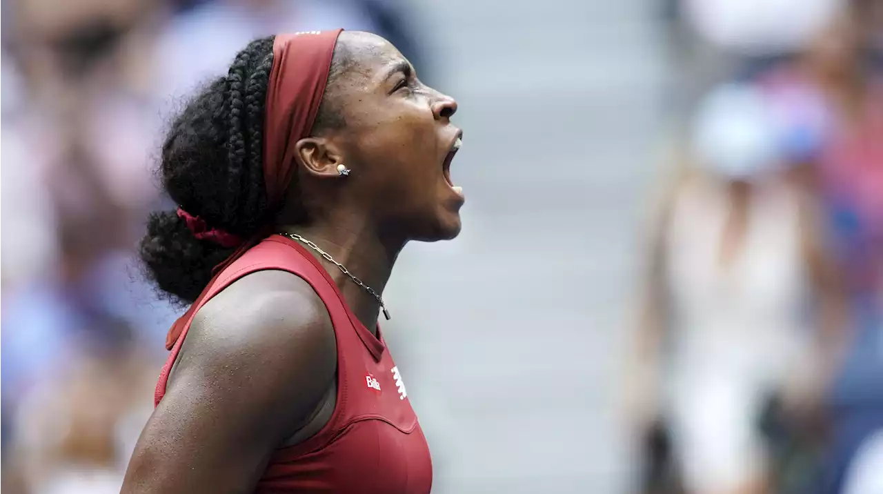 Coco Gauff is the 1st US teen since Serena Williams to reach consecutive US Open quarterfinals