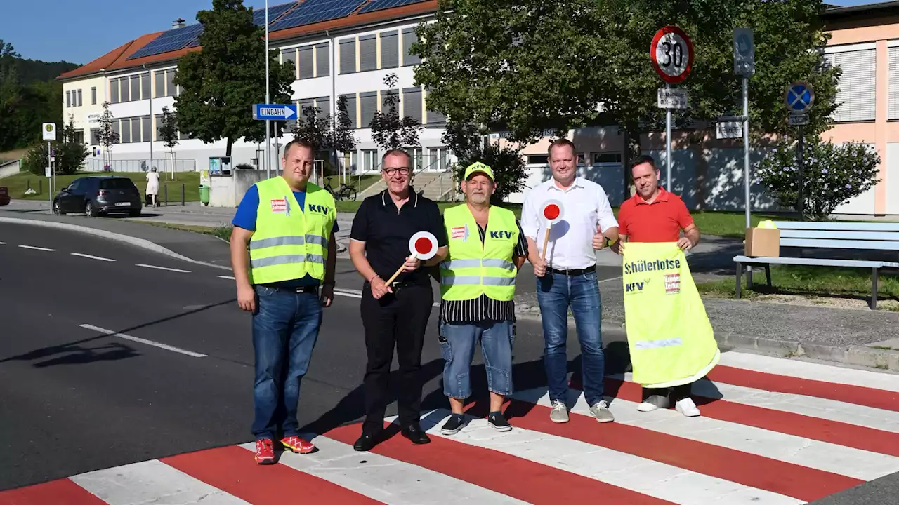 Schülerlotsen sorgen für mehr Sicherheit zu Schulbeginn