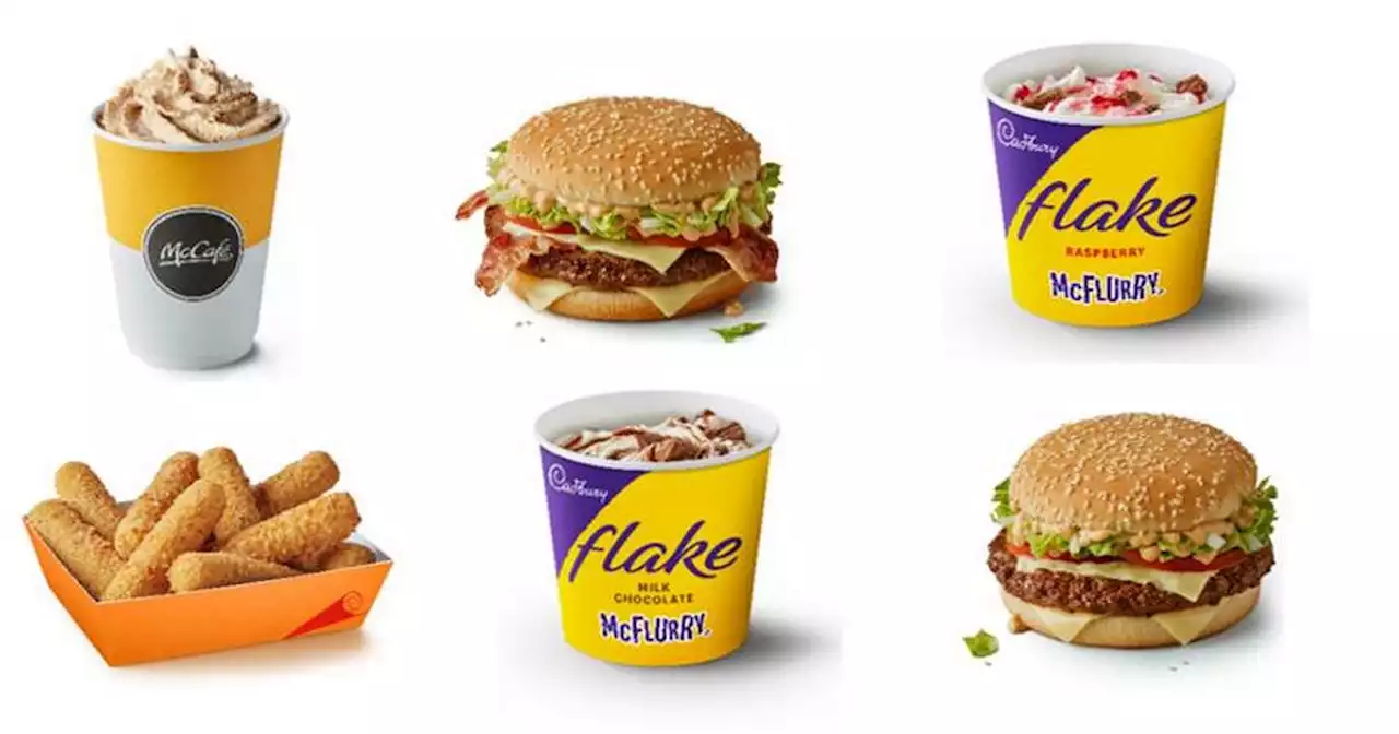 McDonald's new menu for Wednesday shows return of popular burgers
