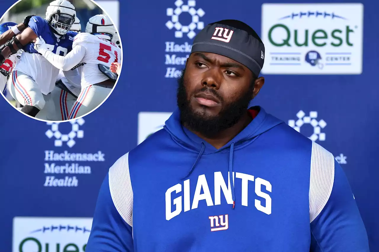 Andrew Thomas’ dominance brings comfort, stability to Giants’ O-line