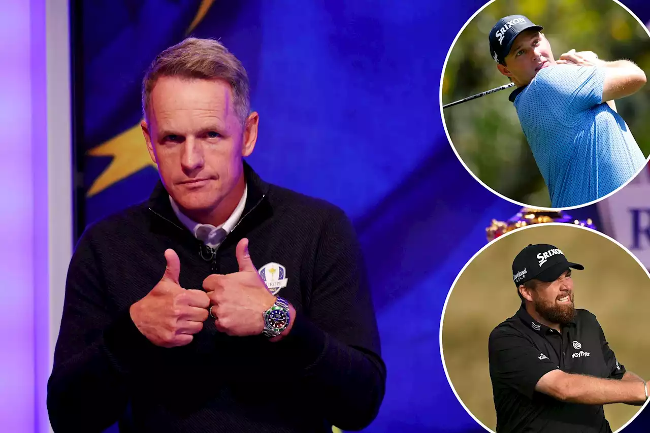 Luke Donald’s European Ryder Cup captain’s picks include a surprise omission