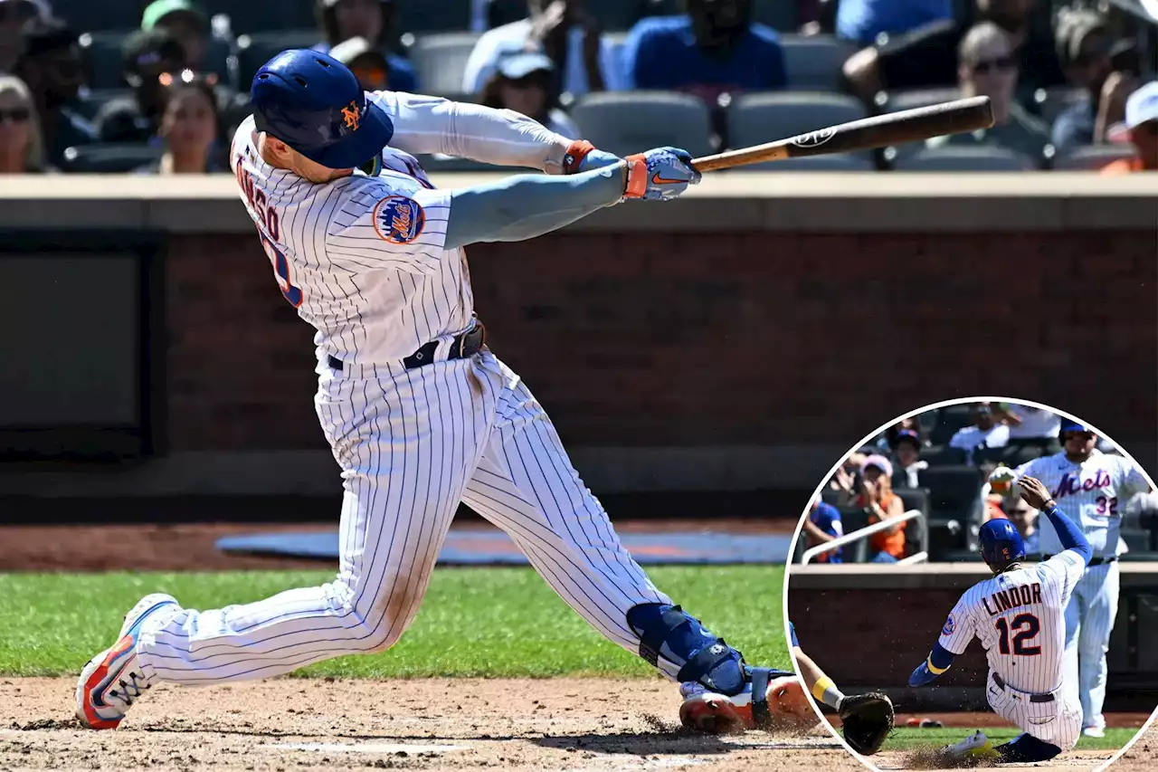 Pete Alonso’s historic homers spark Mets’ win over Mariners to take series