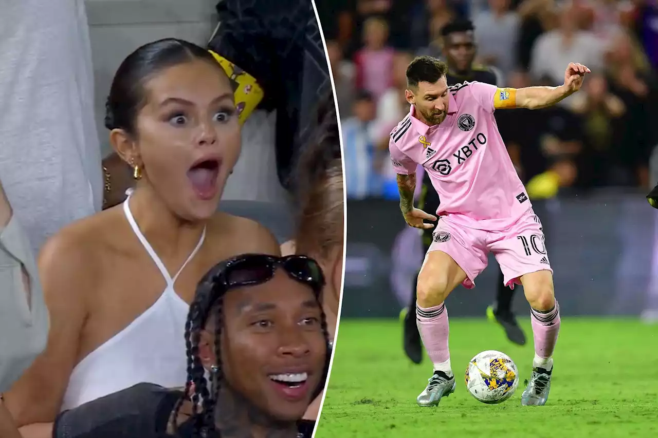 Show-stopping save on Lionel Messi left Selena Gomez in awe