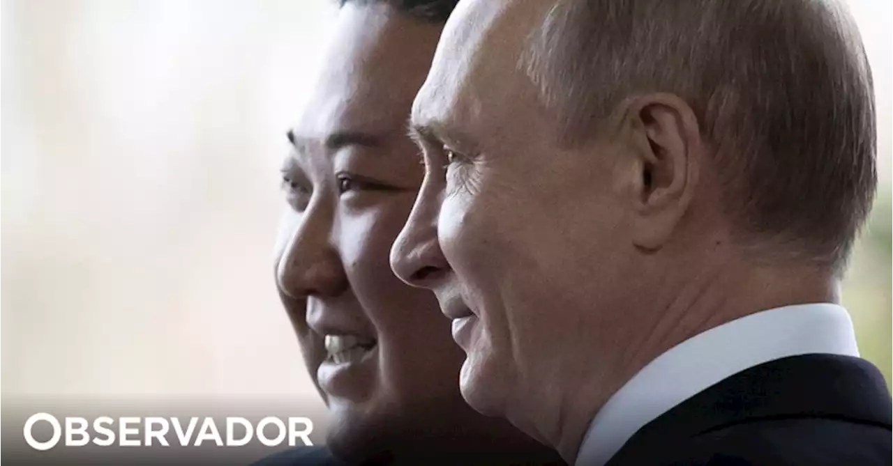 Kim Jong-un vai \u00e0 R\u00fassia para discutir com Putin apoio militar a Moscovo