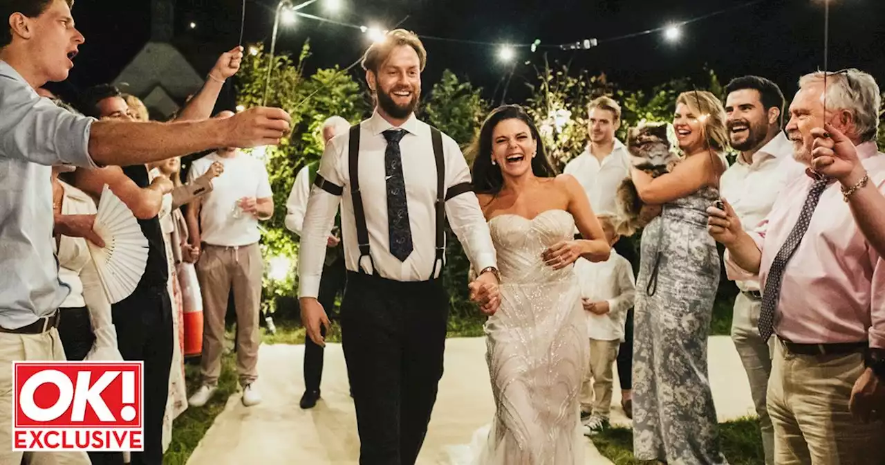 Faye Brookes' ‘old Hollywood meets the Cotwolds’ wedding album