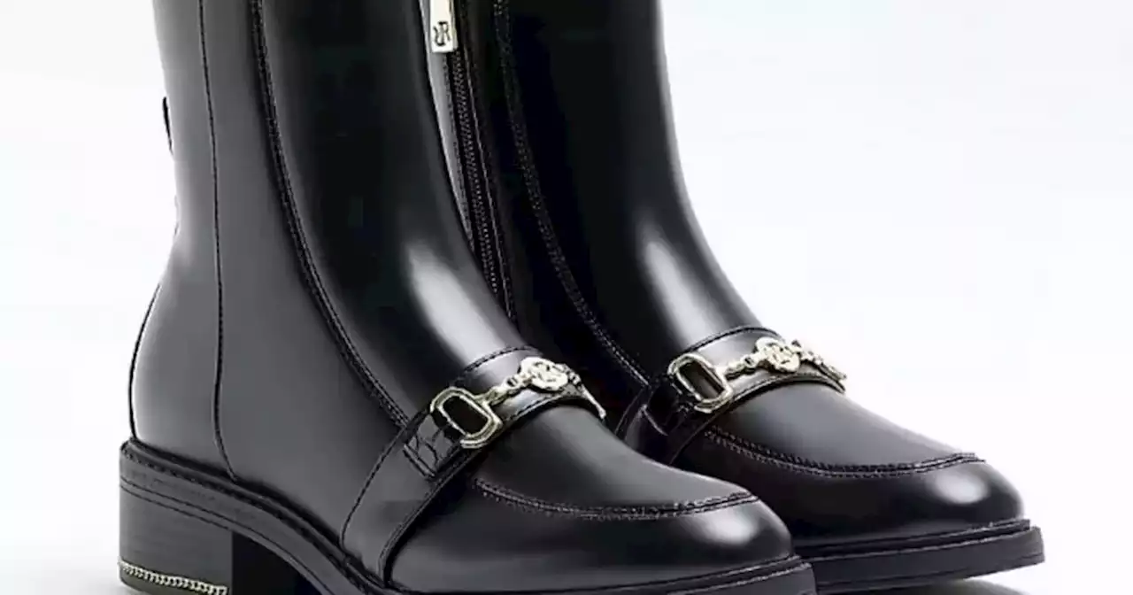 River Island's£45 version of Gucci's £1000 horsebit boots are perfect for autumn