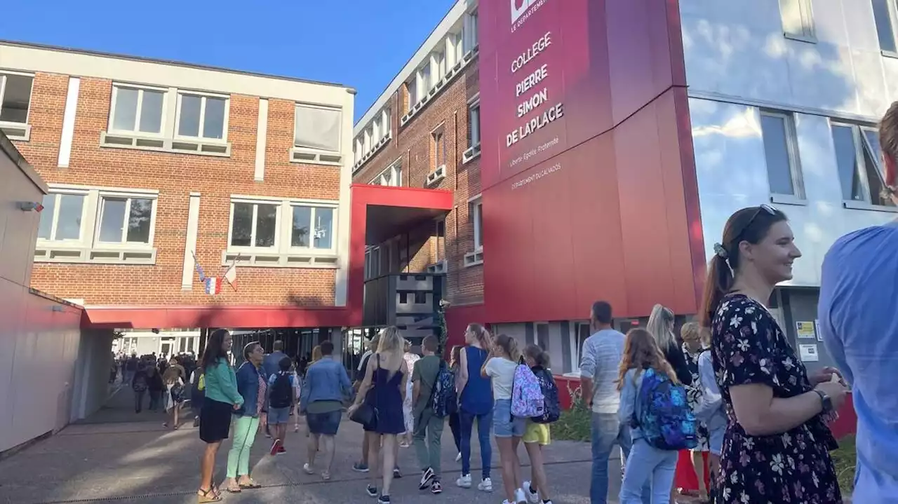 Trois semaines après le décès de son principal, le collège Laplace de Lisieux fait sa rentrée