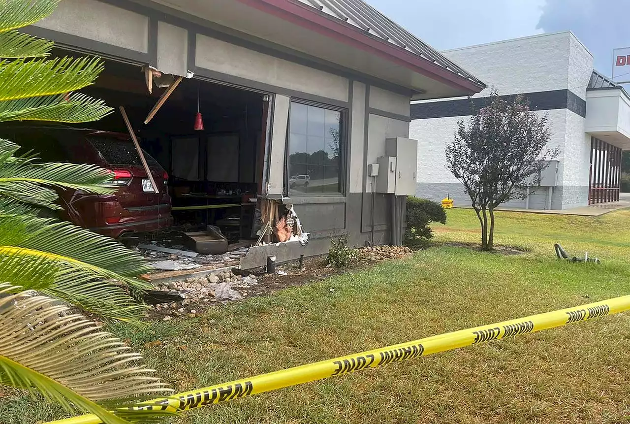 A driver crashed into a Denny’s near Houston, injuring 23 people