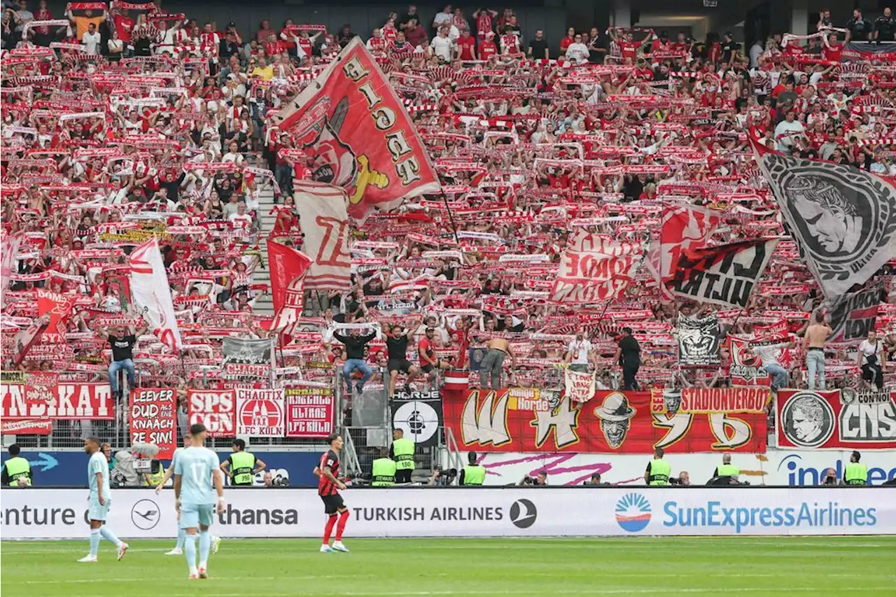 Eintracht Frankfurt: Polizei setzt Pfefferspray gegen Köln-Fans im Gästeblock ein