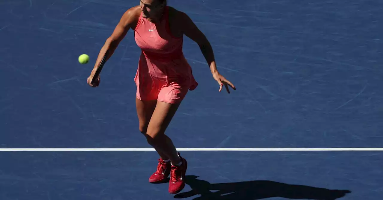 Sabalenka looks to march on at US Open with top ranking in the bag