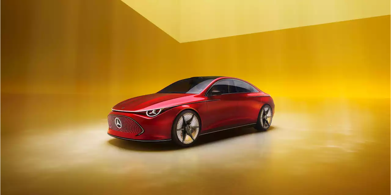 The Mercedes-Benz Concept CLA Class Boasts a 466-Mile Range