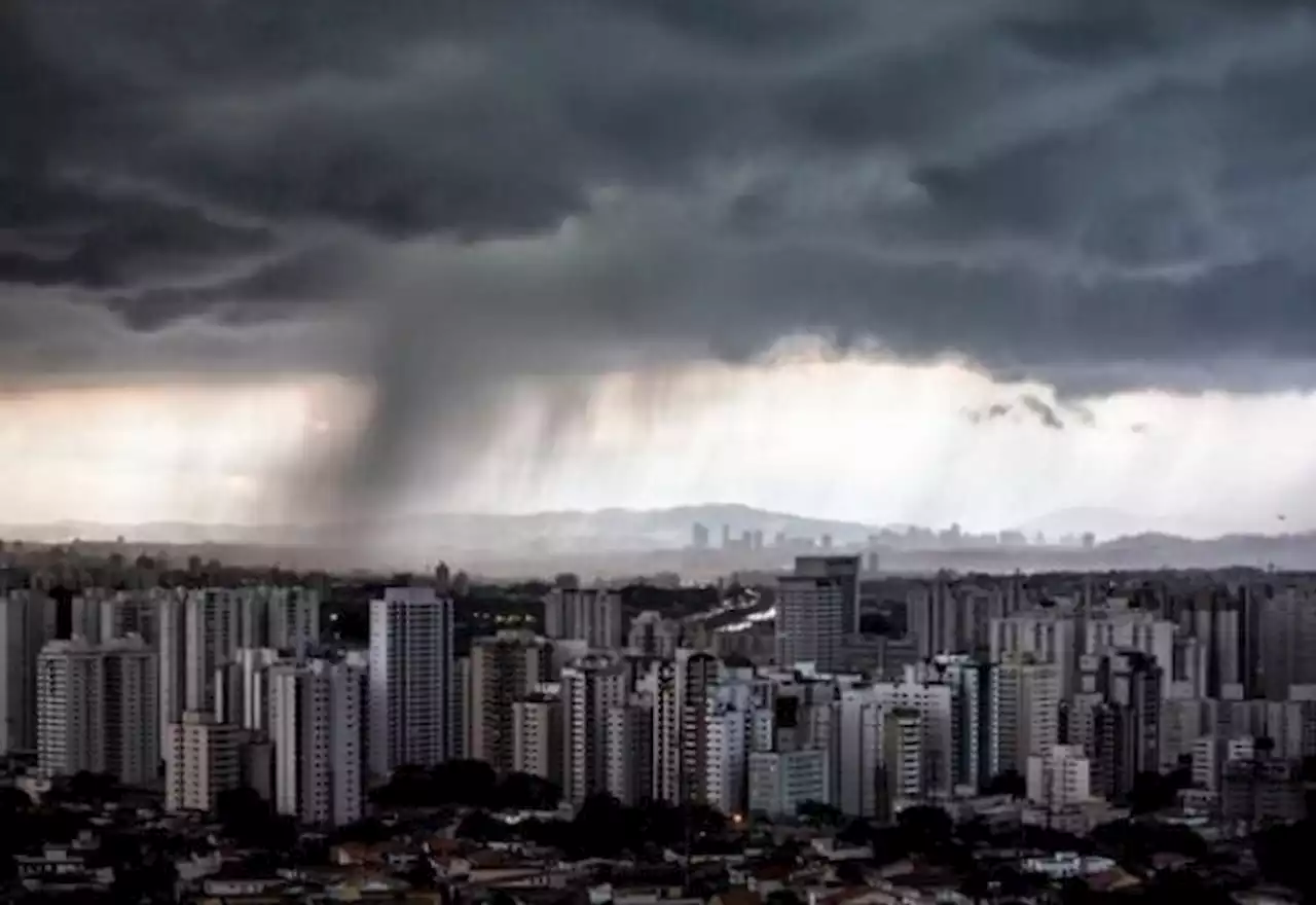 Umidade do Norte e frio do Sul vão gerar temporal entre SP, RJ e MG