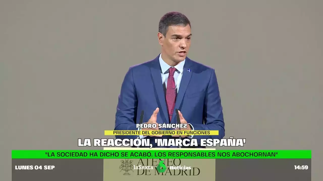 Sánchez vuelve a condenar la polémica actuación de Rubiales: 'El machismo tiene las horas contadas'