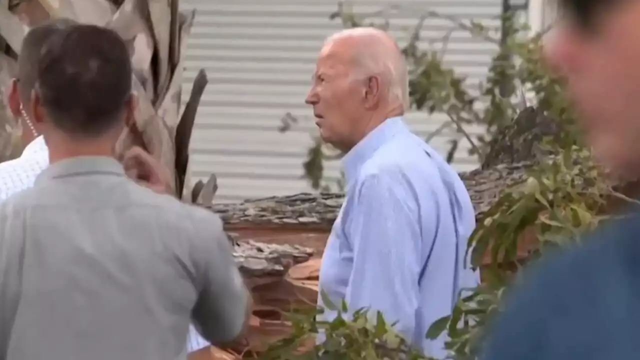 Joe Biden declares ‘nobody intelligent’ can deny the climate crisis after visiting Florida