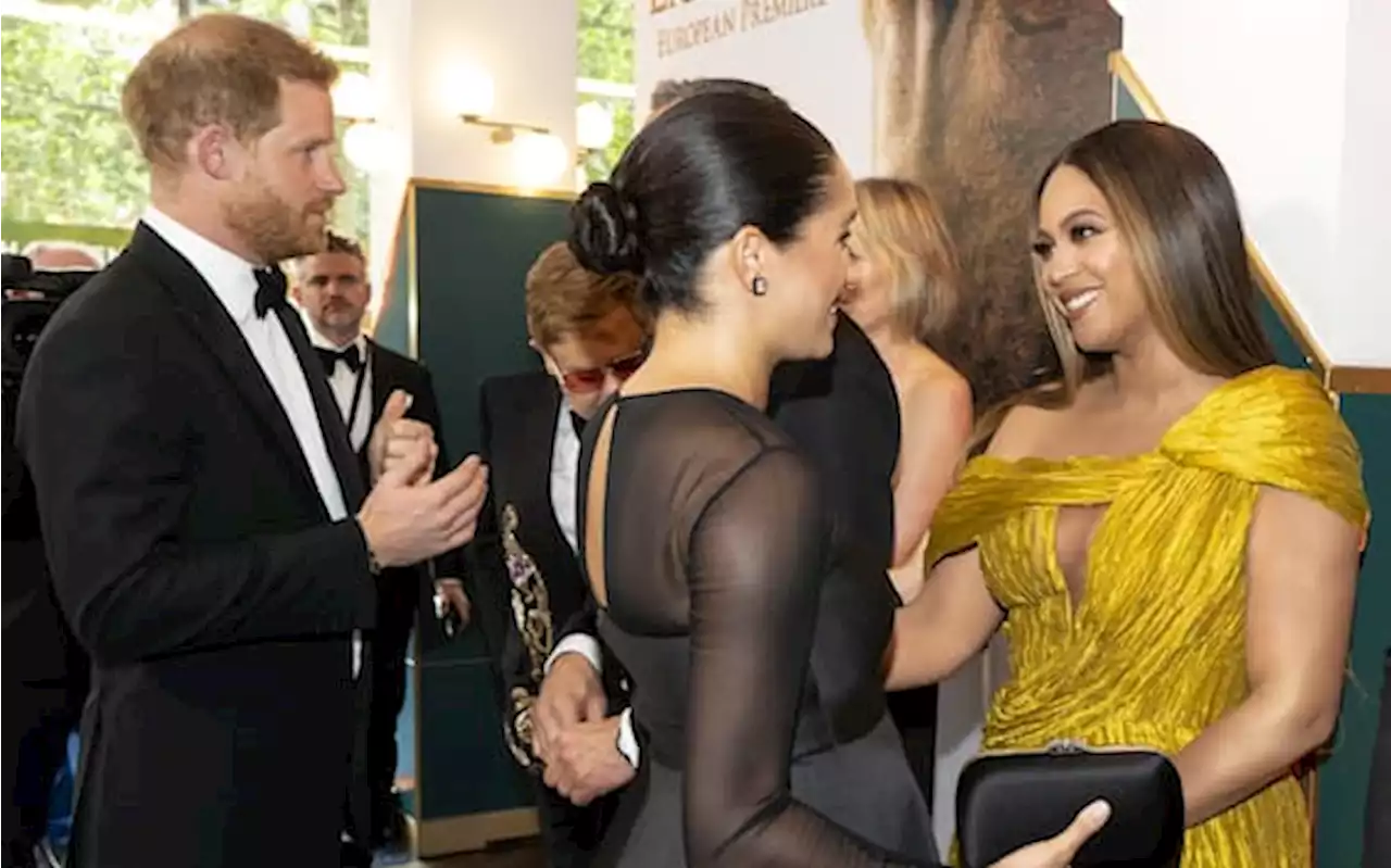 Beyoncé, al concerto ci sono anche Harry e Meghan