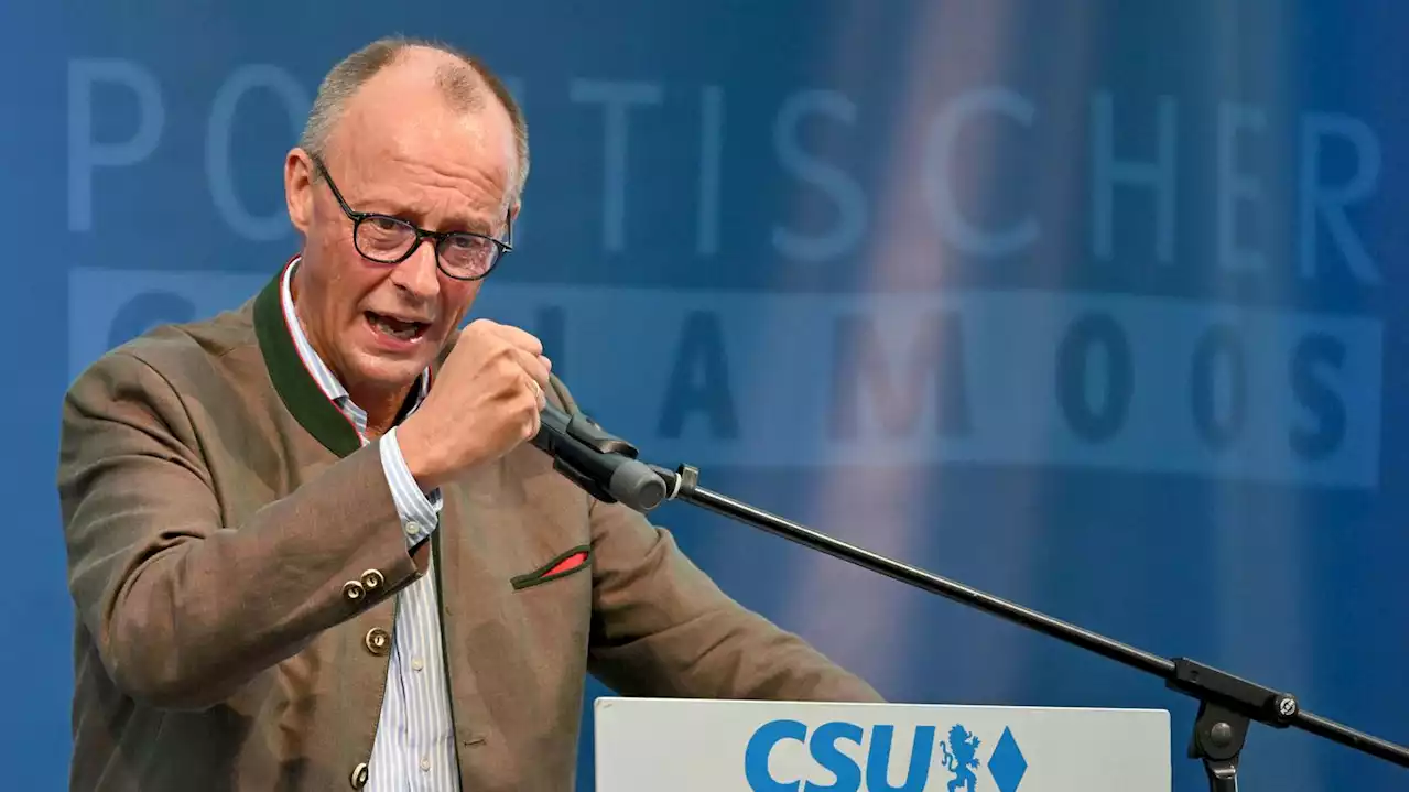 Wegen Einwanderungspolitik und innerer Sicherheit: CDU-Chef Merz gegen Koalition mit Grünen