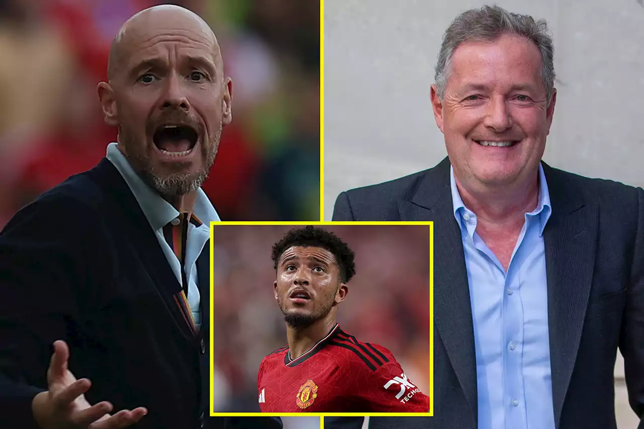 Morgan makes reference to Ronaldo with Sancho offer as he lambasts Ten Hag