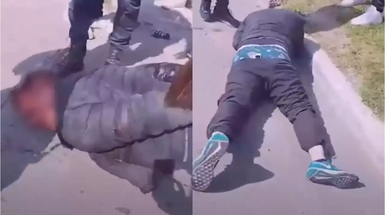 Dramático video: vecinos de Quilmes lincharon a un ladrón que había baleado a un hombre en un robo