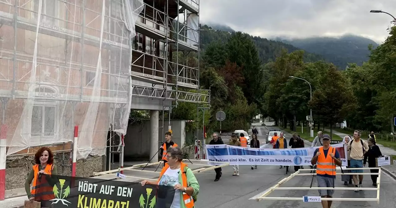 Start der „Septemberwelle': Letzte Generation blockierte Verkehr in Innsbruck