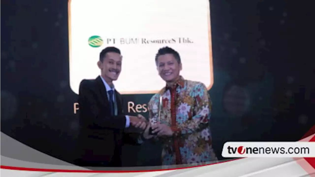 BUMI Raih Penghargaan Coal Champion for ESG & Sustainability Business Principles