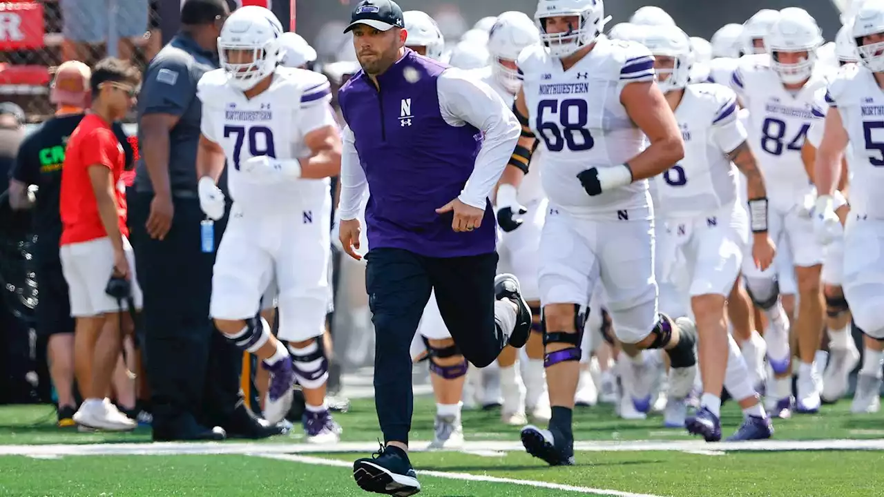 Northwestern interim coach relieved to simply be playing after hazing scandal, rough loss to Rutgers