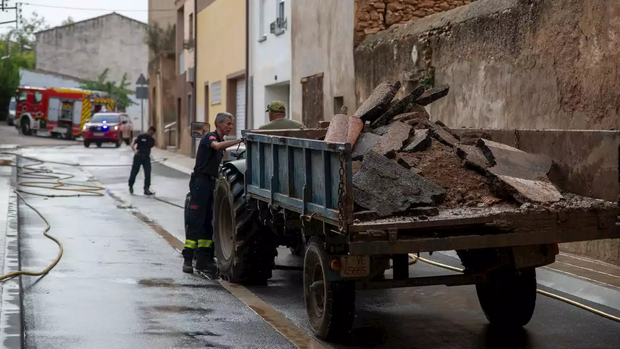 Wegen Unwetter: Teile Spaniens stehen still