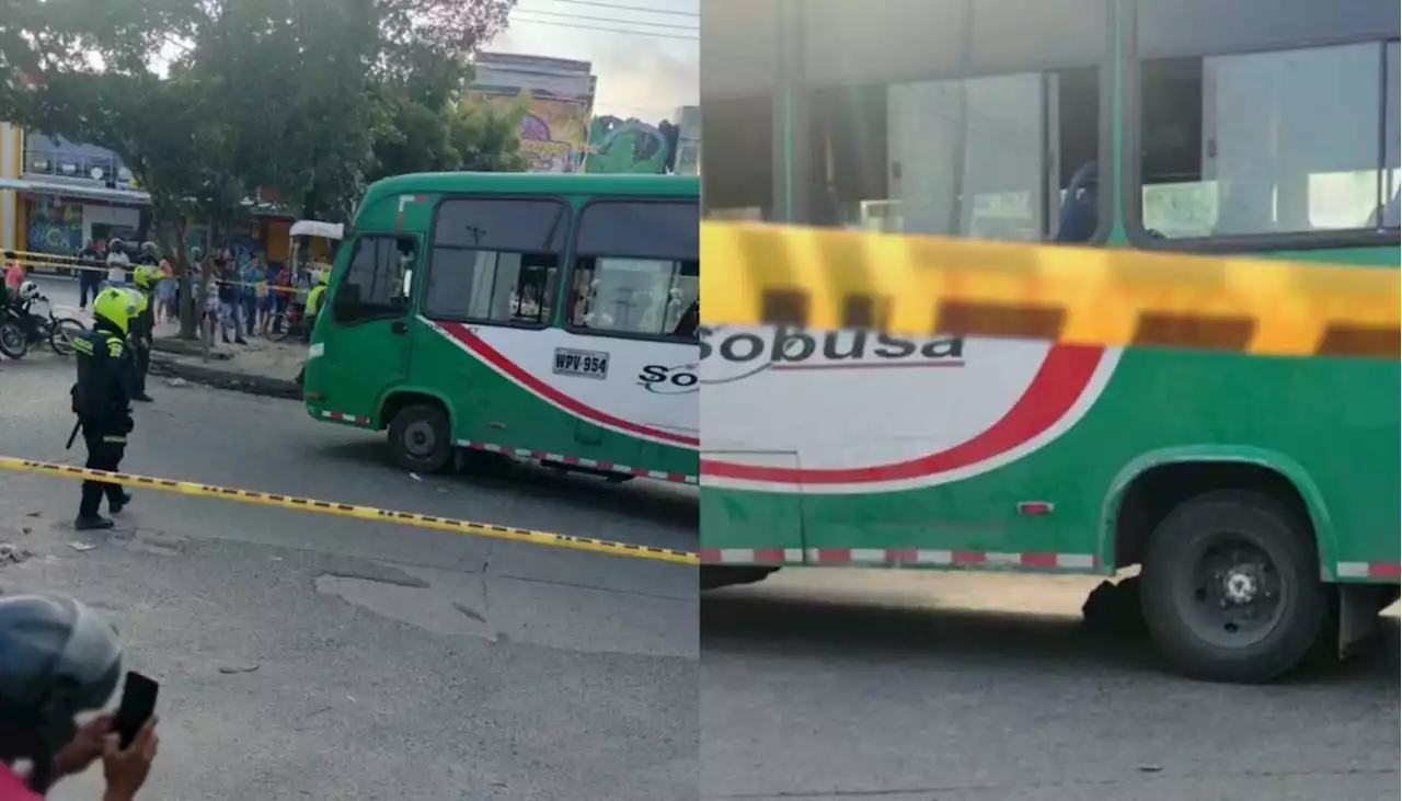 Hombre arrollado por bus trabajaba en edificios del norte de Barranquilla