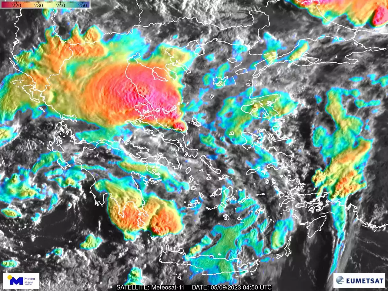 Sturmtief «Daniel»: Starke Unwetter in Griechenland