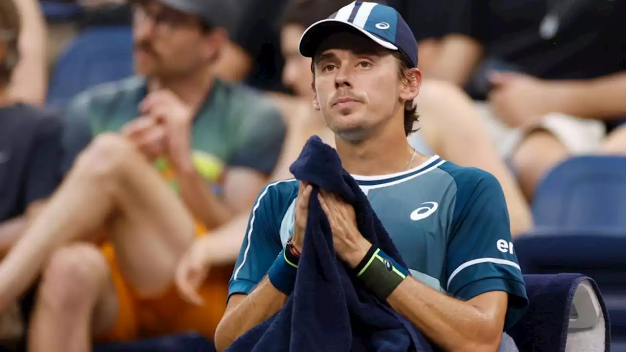 Alex de Minaur’s US Open hopes ended in brutal capitulation