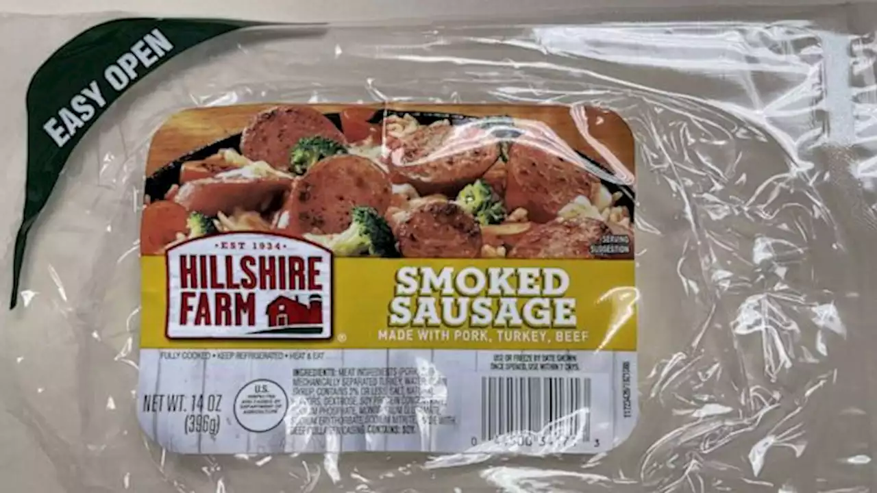 Over 15K pounds of Hillshire Smoked Sausage recalled for possible bone fragments