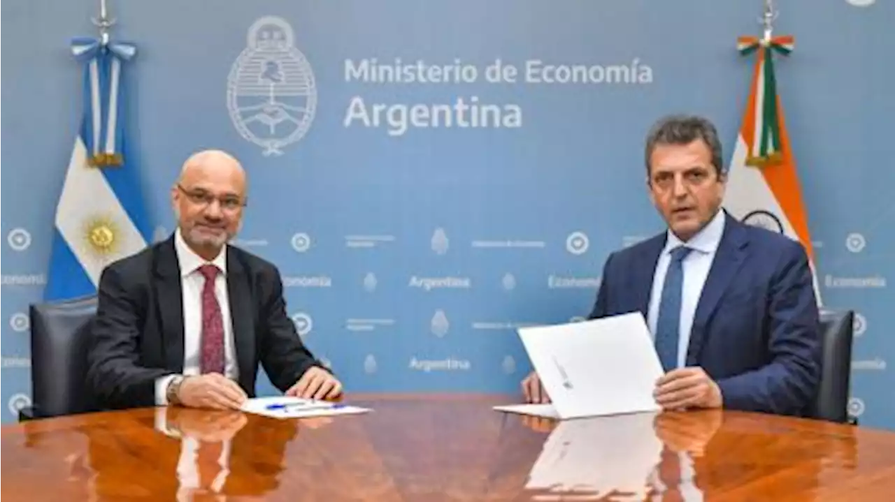 Massa y el embajador de India reafirmaron el compromiso de la relación económica