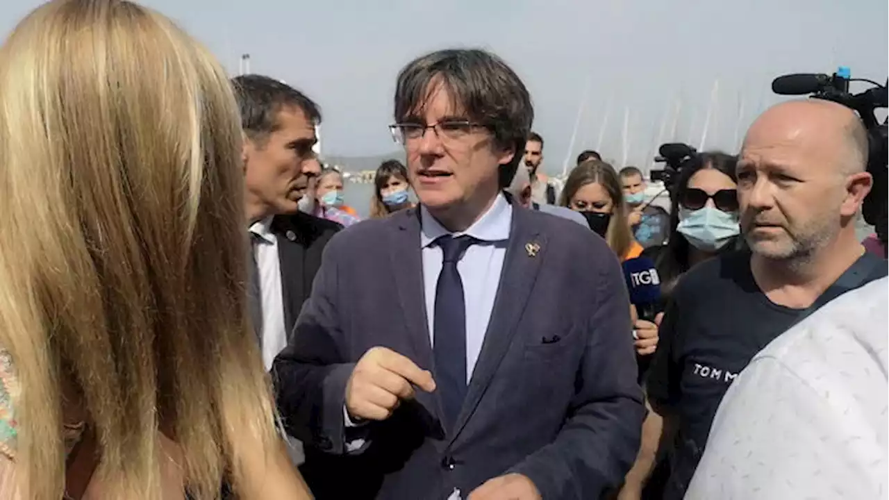 Puigdemont, amnistia indipendentisti per il sì a Sanchez