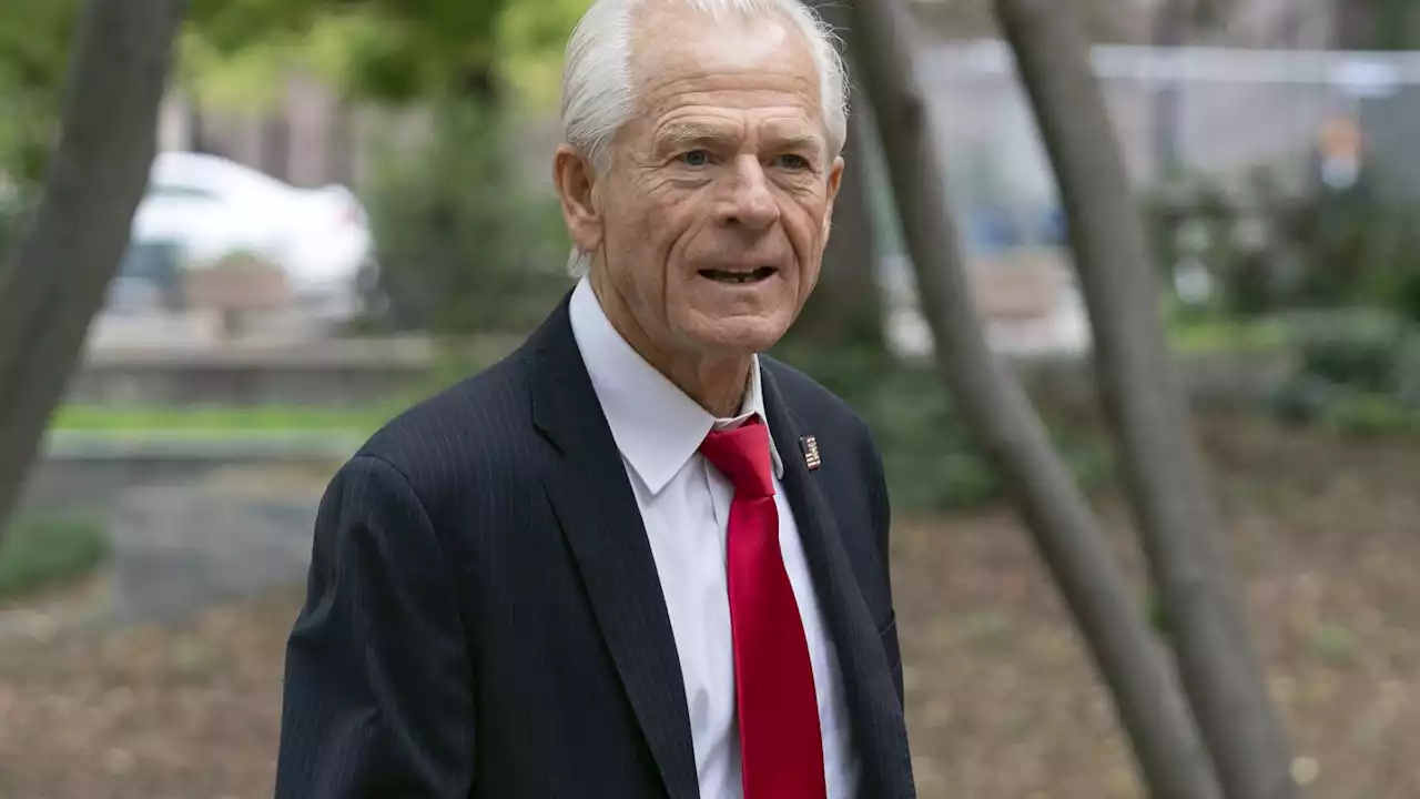 Jury selection begins in contempt case against ex-Trump White House official Peter Navarro