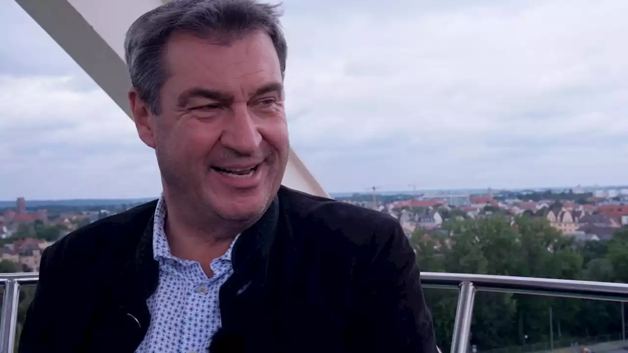 Maß Bier oder Joint? Auf ein Gespräch mit Markus Söder im Riesenrad